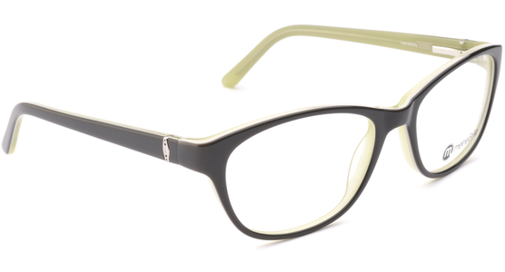 meineBrille 04-69180-01, Schwarz/Hellgrün rechts - Ansicht 6