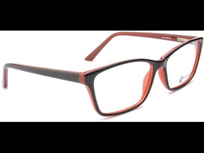 meineBrille 04-69190-01, Schwarz/Rot rechts
