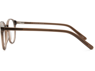 meineBrille 04-12070-01, Braun transparent glänzend Seite