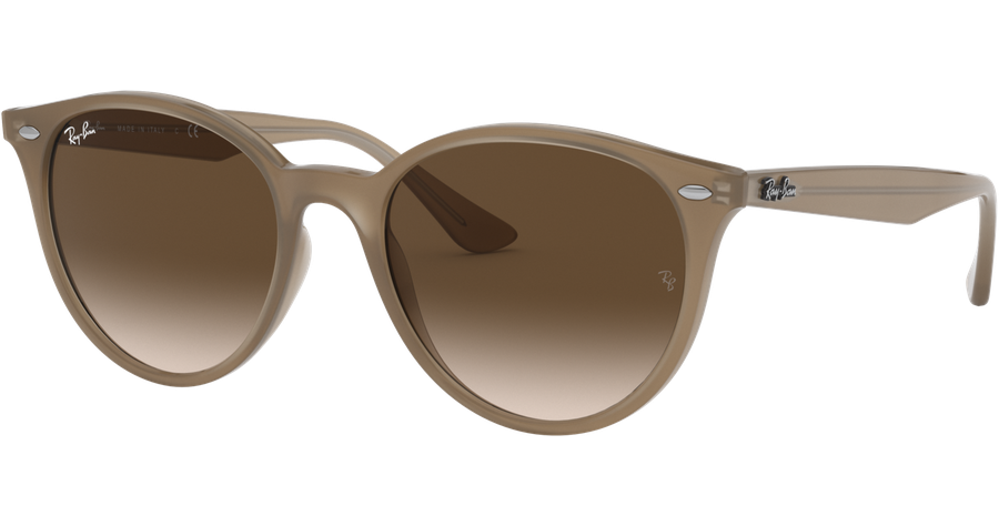 Ray Ban RB4305 Glanzend Beige Verlauf Braun 616613 53
