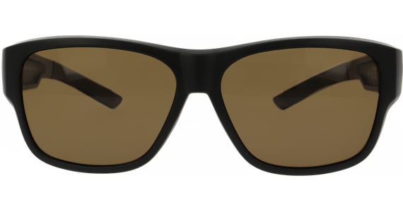 SunRay 06-00310-01 Überbrille, Schwarz/Carbon, Braun matt - Ansicht 4