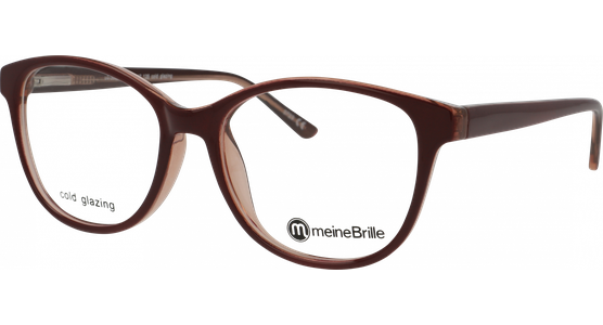 meineBrille 04-30090-01, Brombeer/Transparent - Ansicht 2