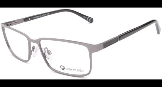 meineBrille 04-69080-02, Dunkel Gun/Schwarz links - Ansicht 2