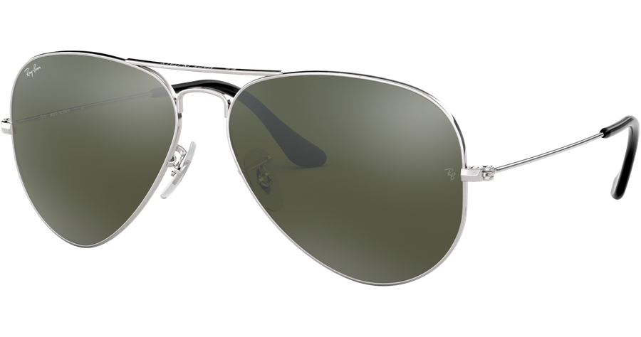 Ray ban sunglasses silver on sale