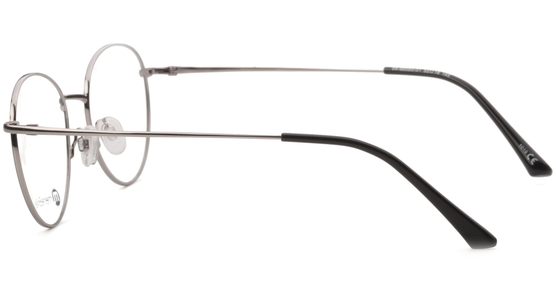 meineBrille 04-96090-01, Schwarz/Gun Glänzend seite - Ansicht 5