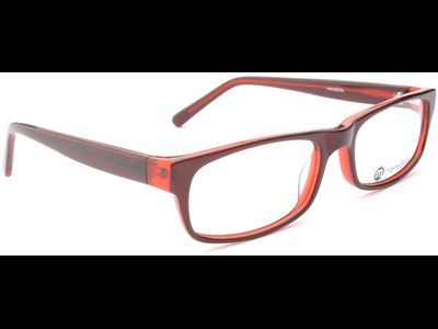 meineBrille 04-69220-01, Braun/Rot rechts